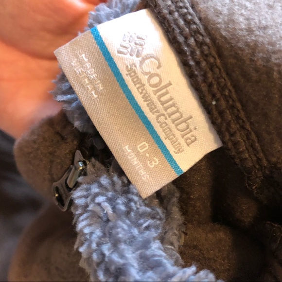 Baby Columbia cold weather one piece body suit - Picture 5 of 6